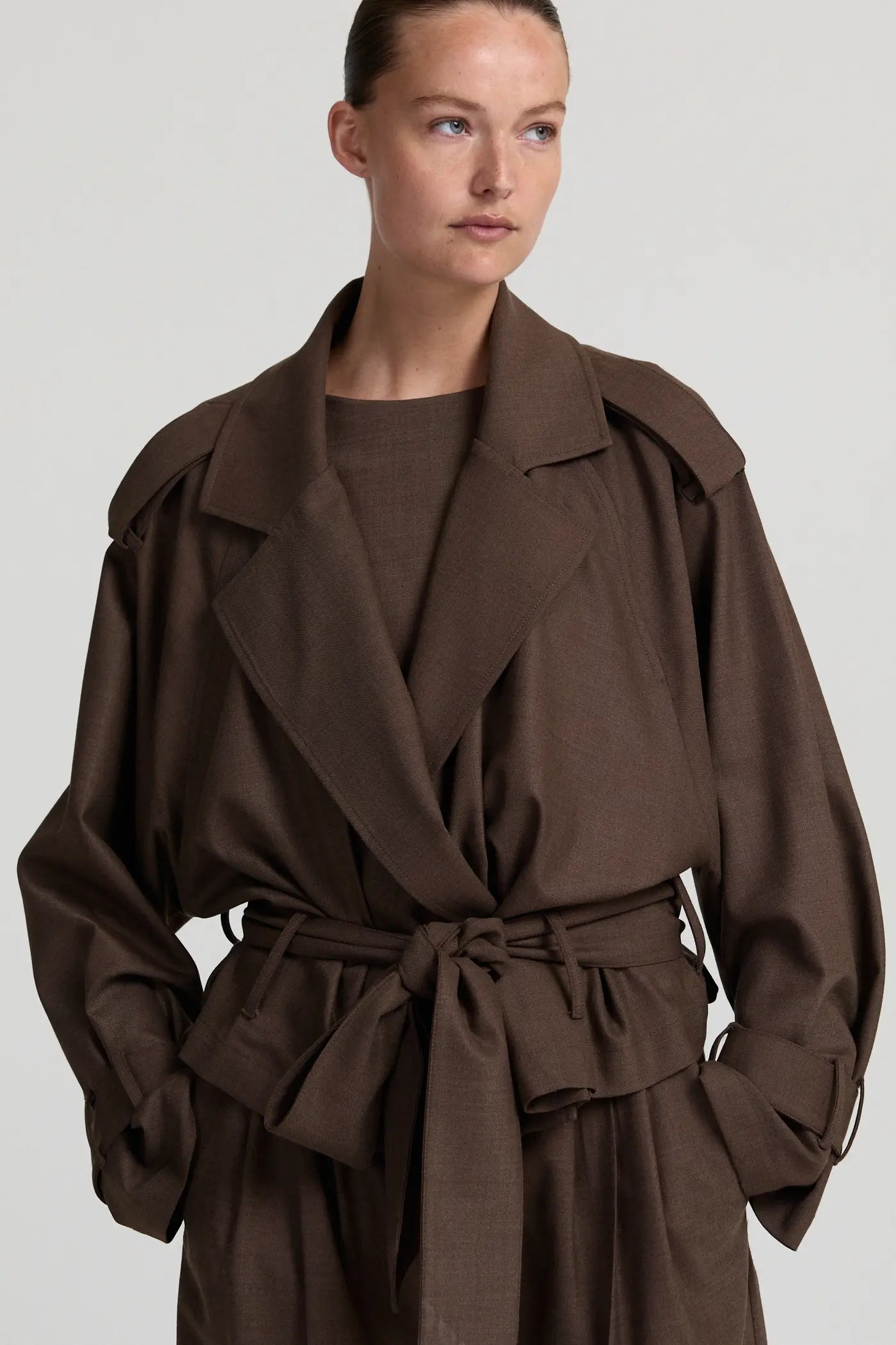 SIMONE Jacket - Brown Melange