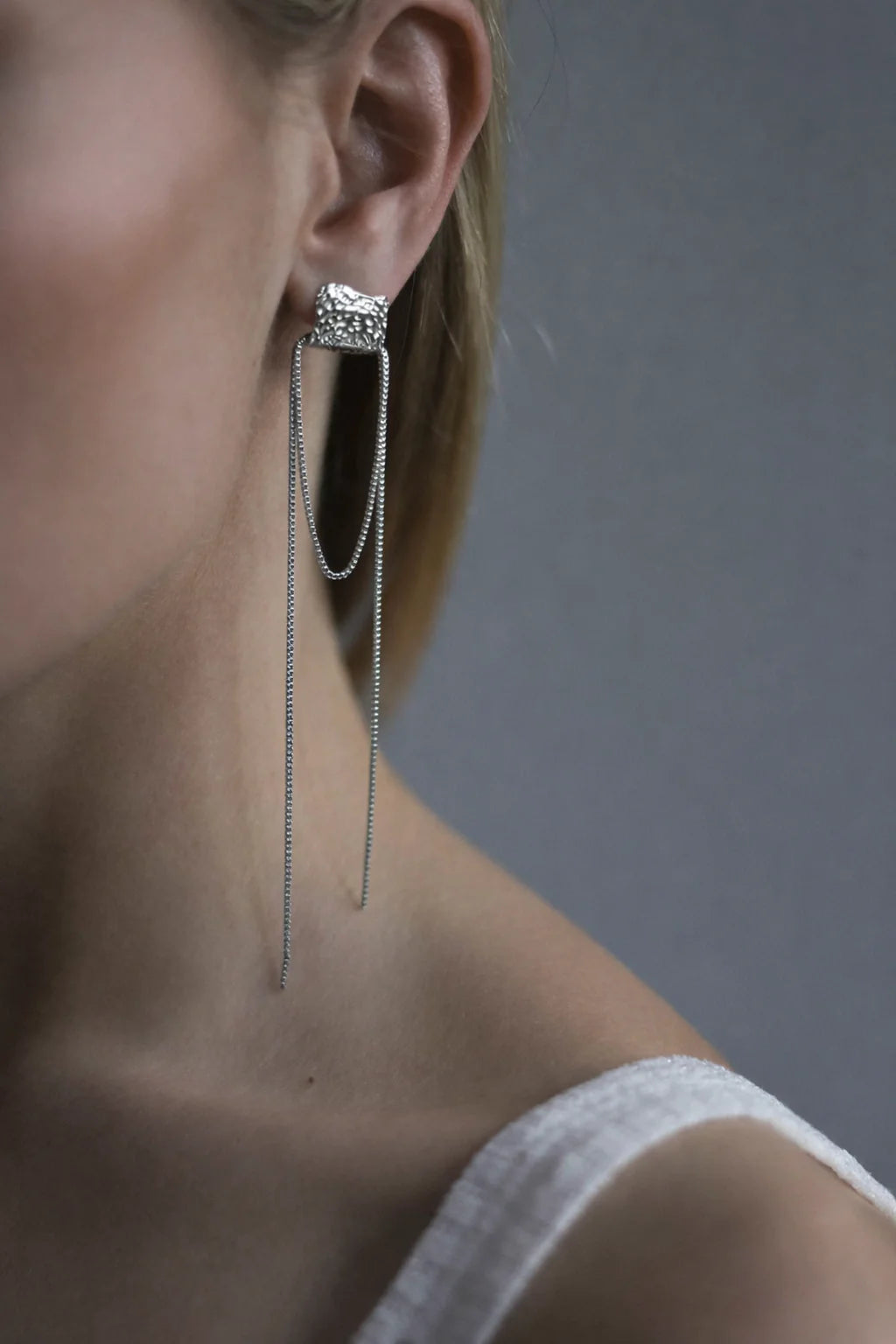 LENA Oorbellen SILVER