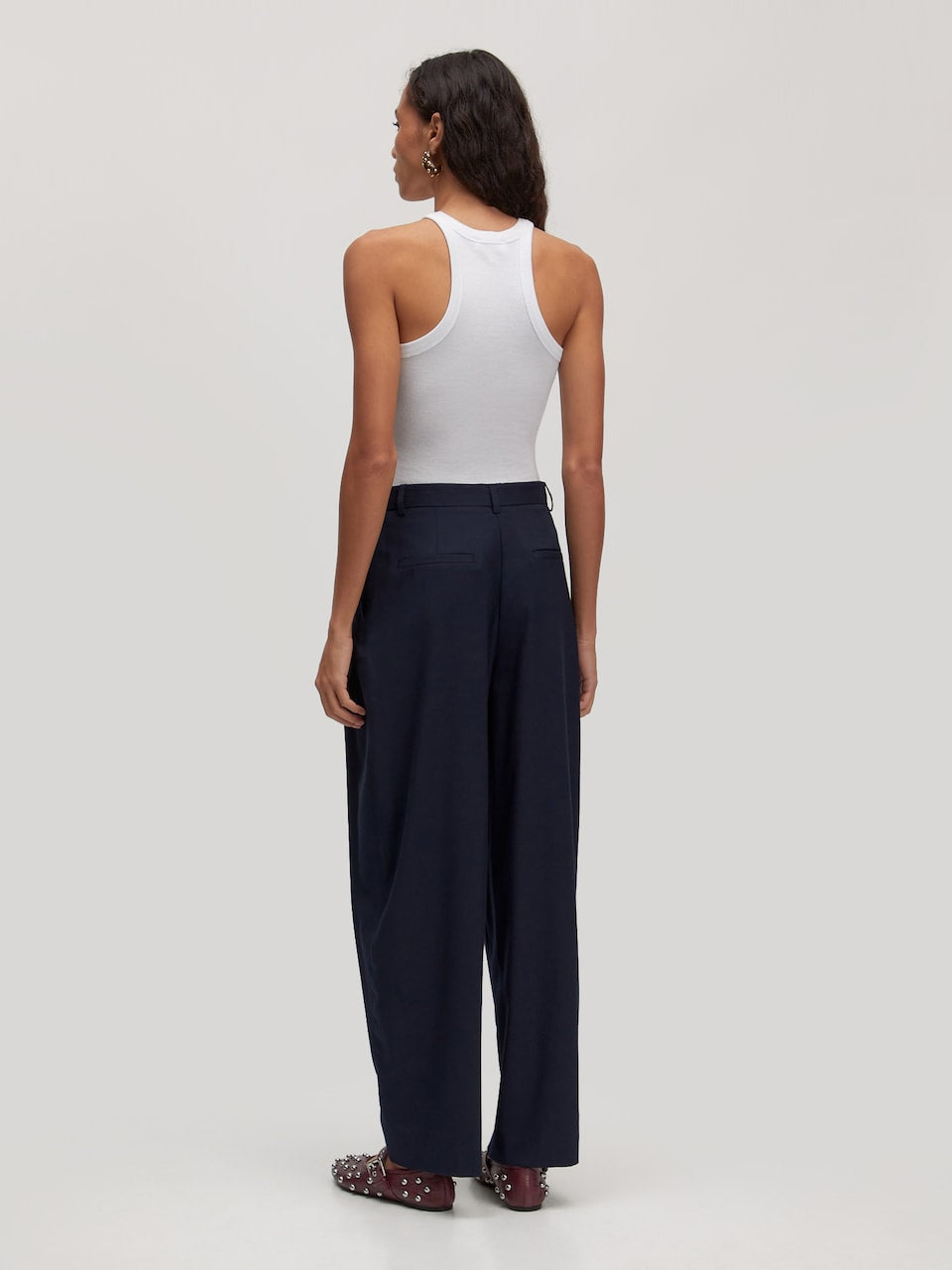 GLENI Trousers - Night sky