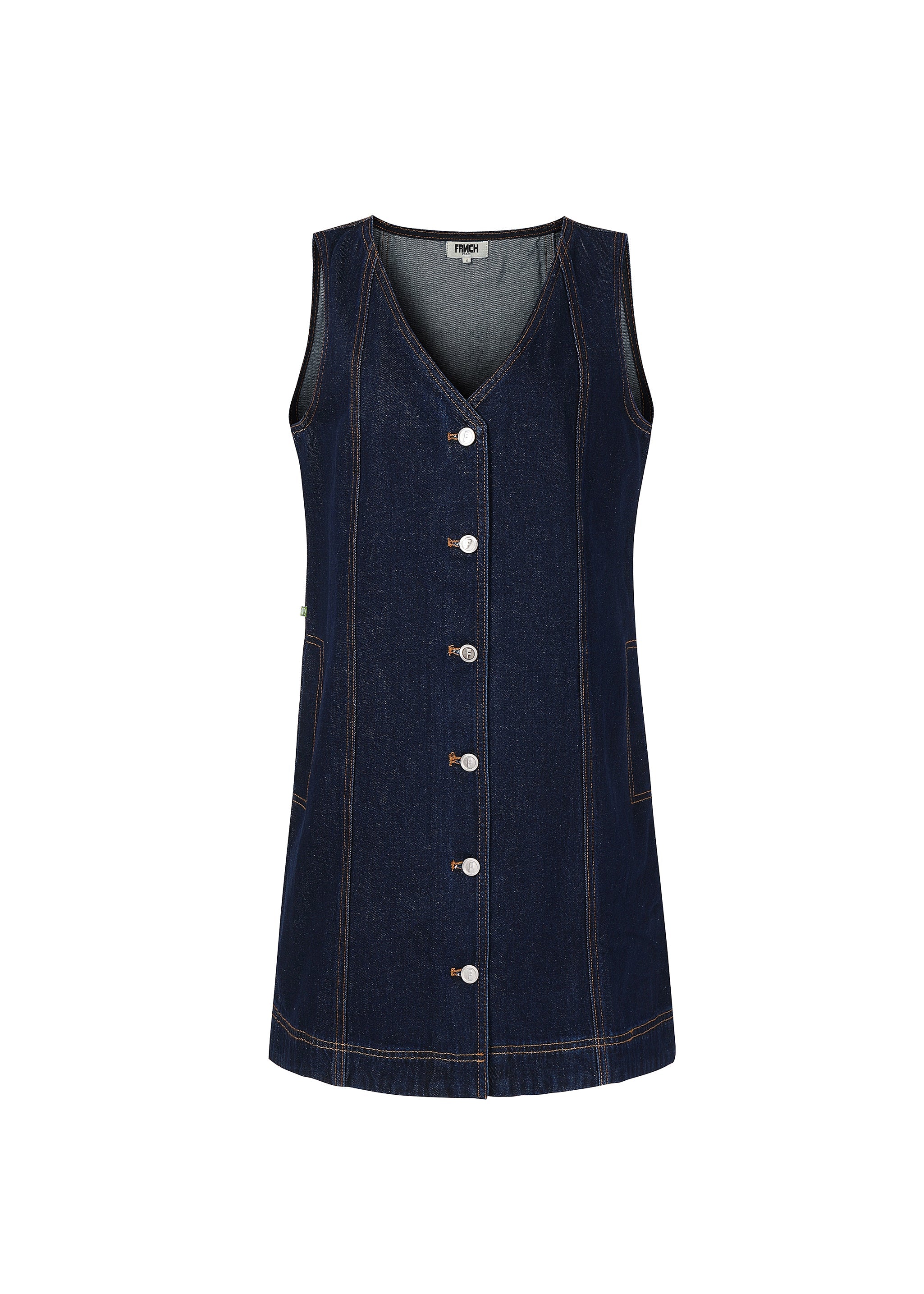 NALA Dress - Dark Blue Denim