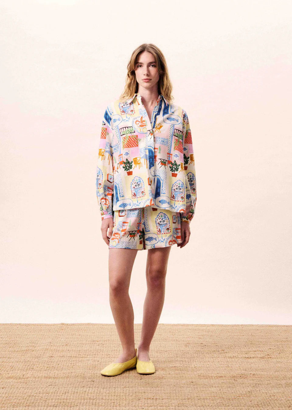 LAPIS short BORD DE LEAU