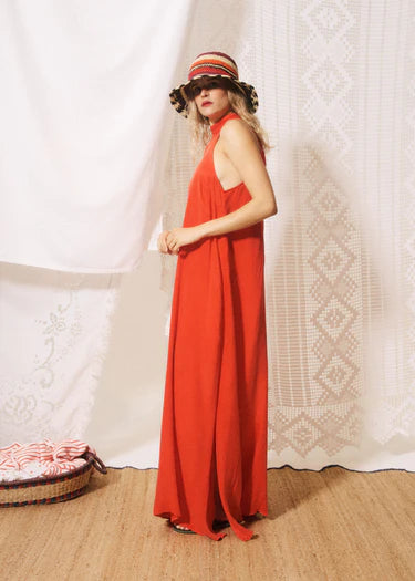 CATELLO dress CORAL