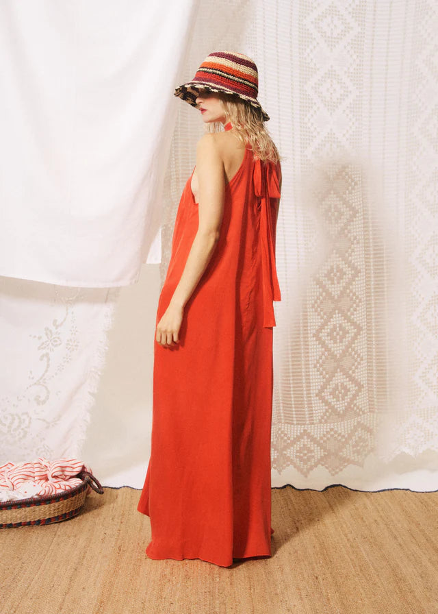 CATELLO dress CORAL