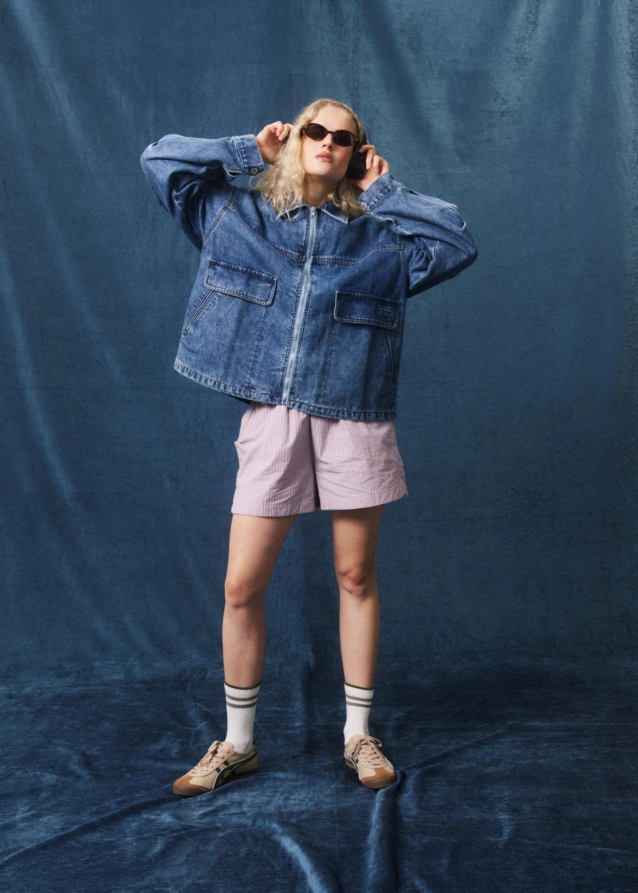 CHIARA vest BLUE JEANS