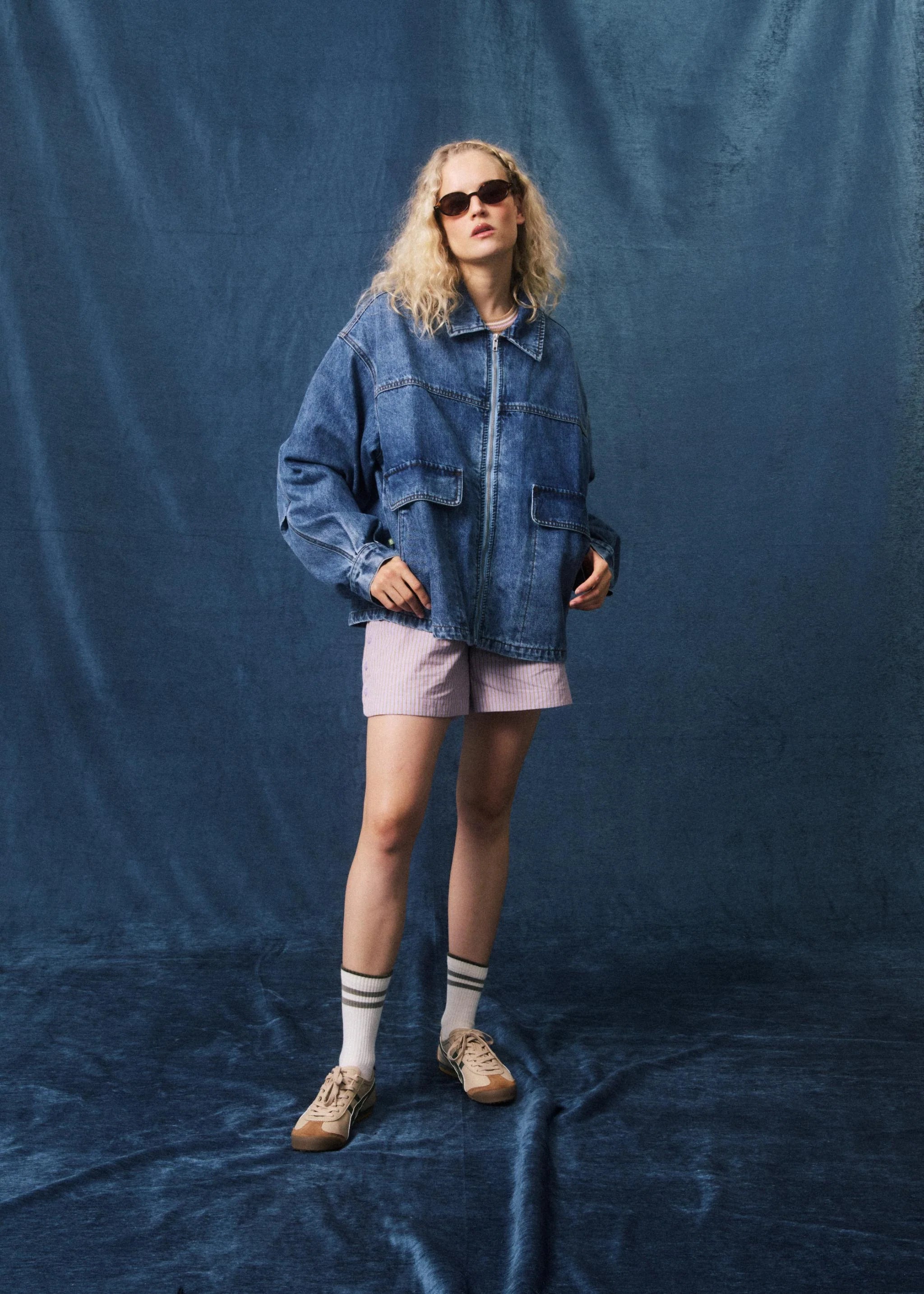 CHIARA vest BLUE JEANS