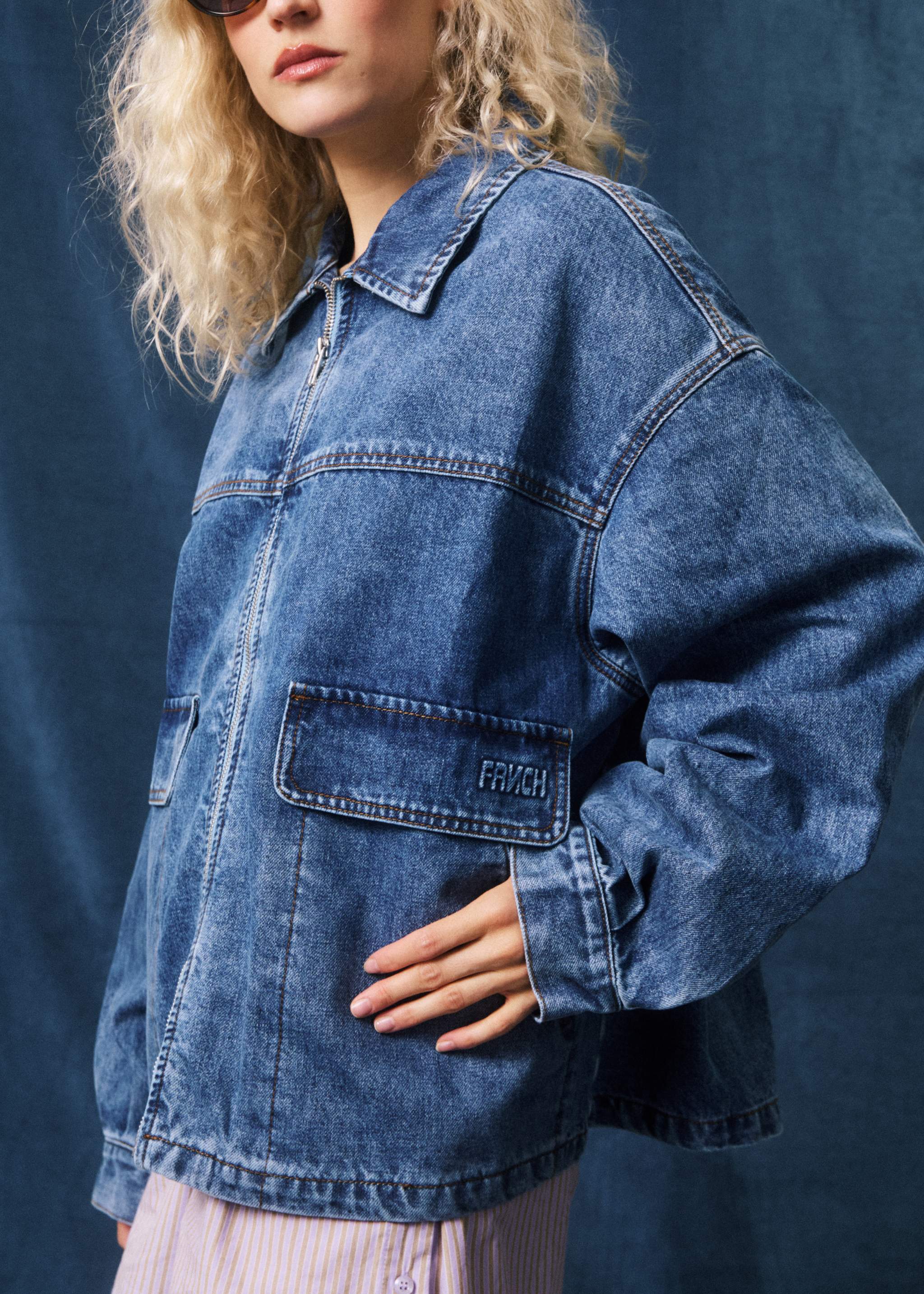 CHIARA vest BLUE JEANS