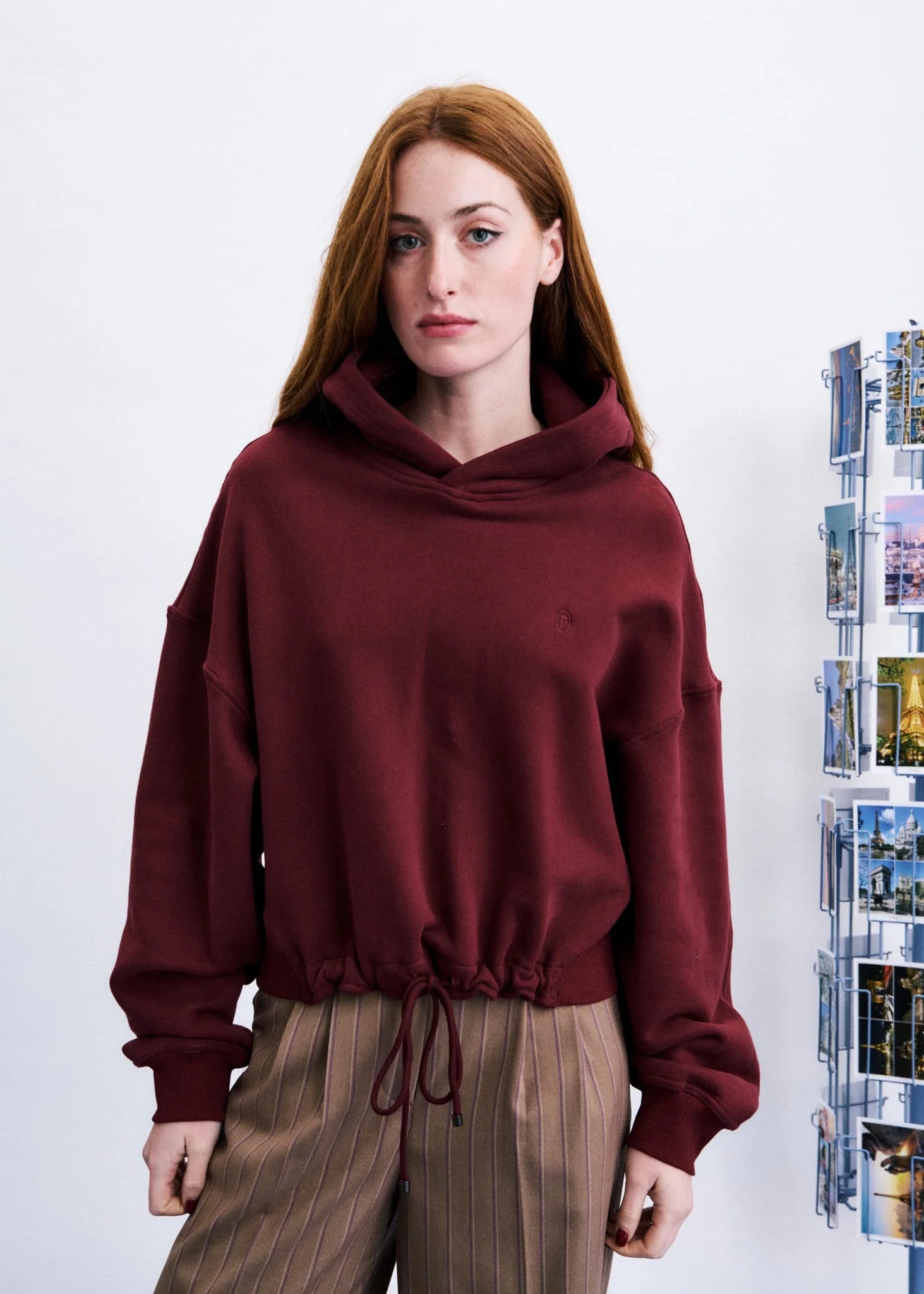 FUJI Sweatshirt - Bordeaux