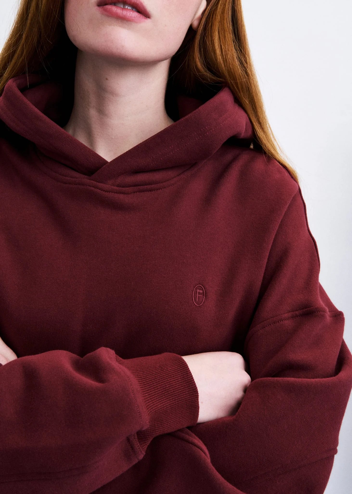 FUJI Sweatshirt - Bordeaux