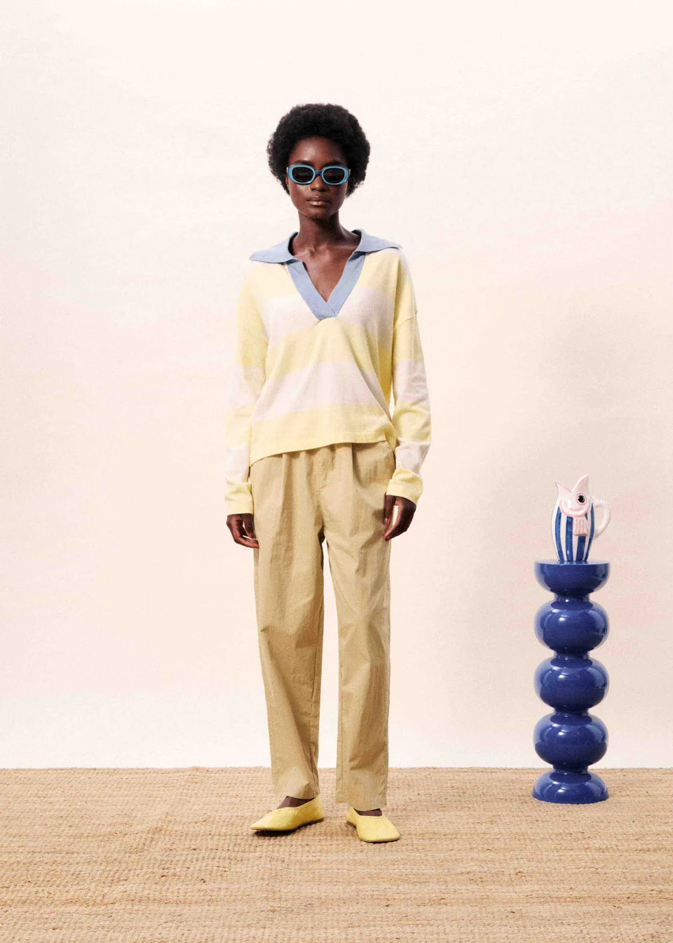 HYDRALIS polo BUTTER YELLOW