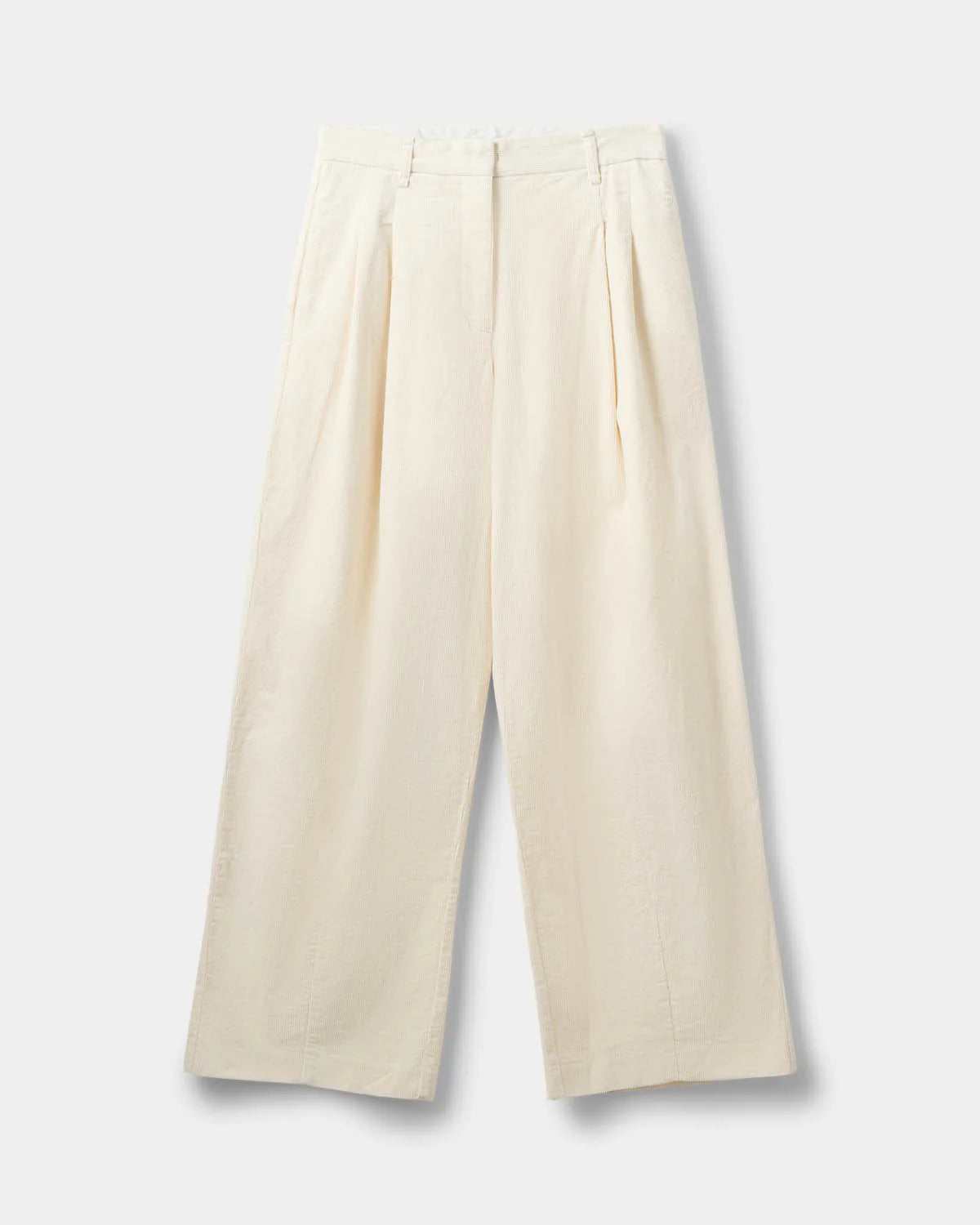 CORLIESW Corduroy Trousers - Off White
