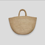 KAPITY MA Classic raffia basket bag Large