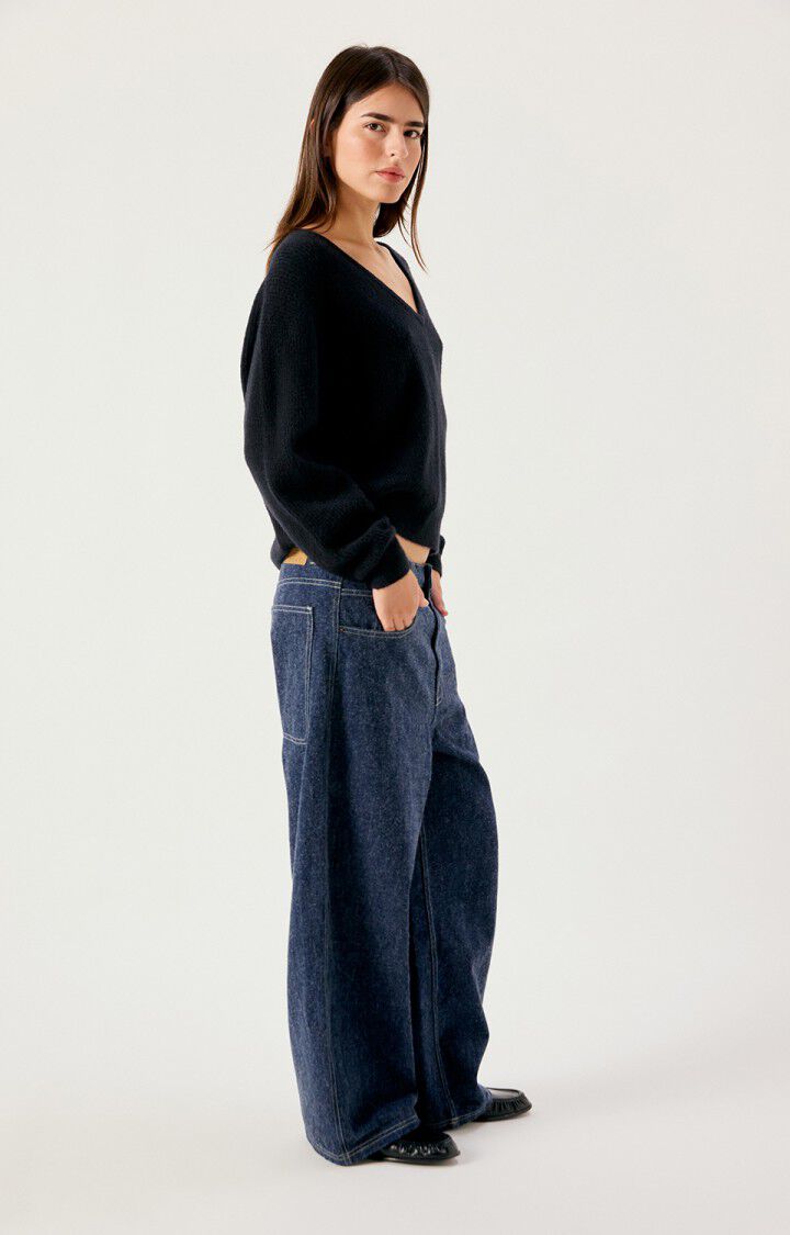 DAM18JH Pull Ample Col - Noir