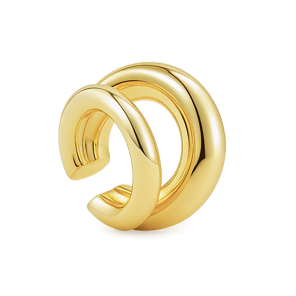 DOUBLE KOS Earcuff GOLD