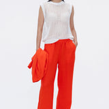 BLAZINGSTAR Linnen Pants RED