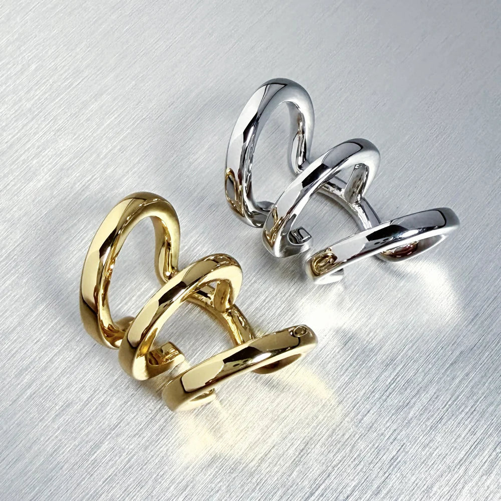 TRIO IVA Ear Cuff SILVER