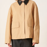 SINA Jacket Beige/black