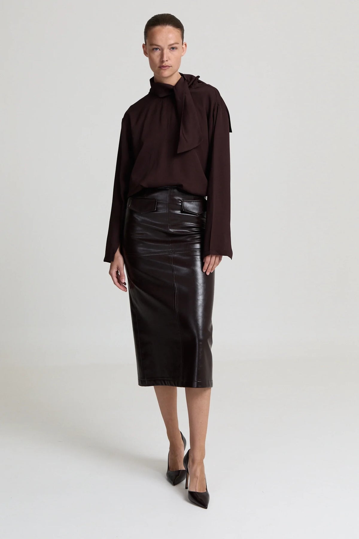 EMILIA Top - Brown
