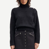 MANDIE mock neck