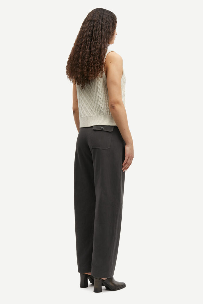 SADIDE Trousers BLACK OYSTER