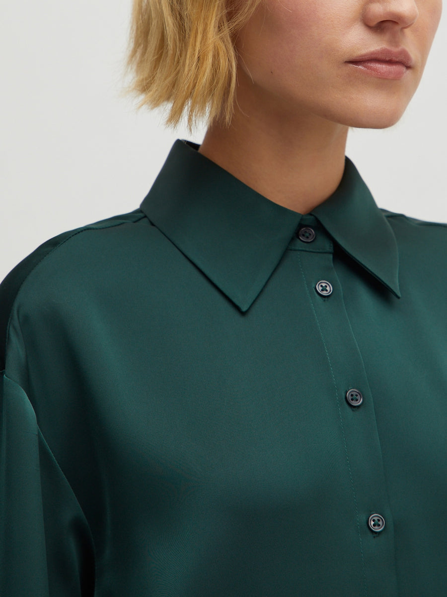 OVERSIZE LEONORA Shirt scarab