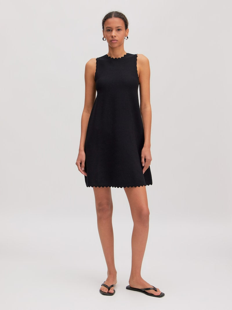 ANUSHA knit dress BLACK