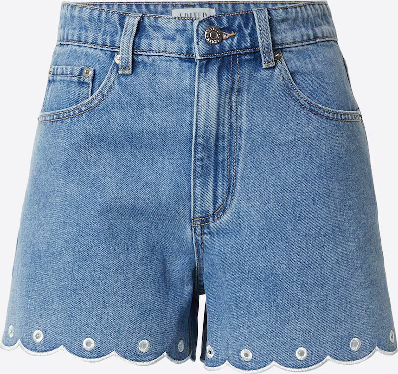 GUSTAVA short LIGHT BLUE DENIM
