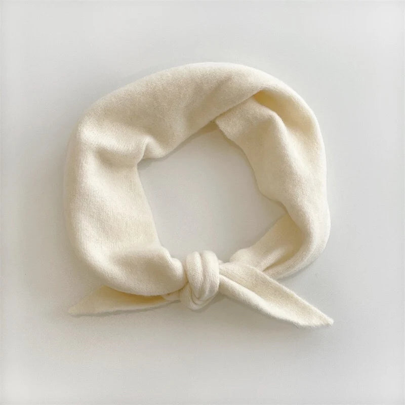 FUZZY Wool Scarf - Cream