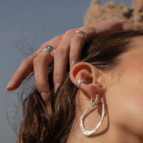 I FOUND YOU Earring Silver