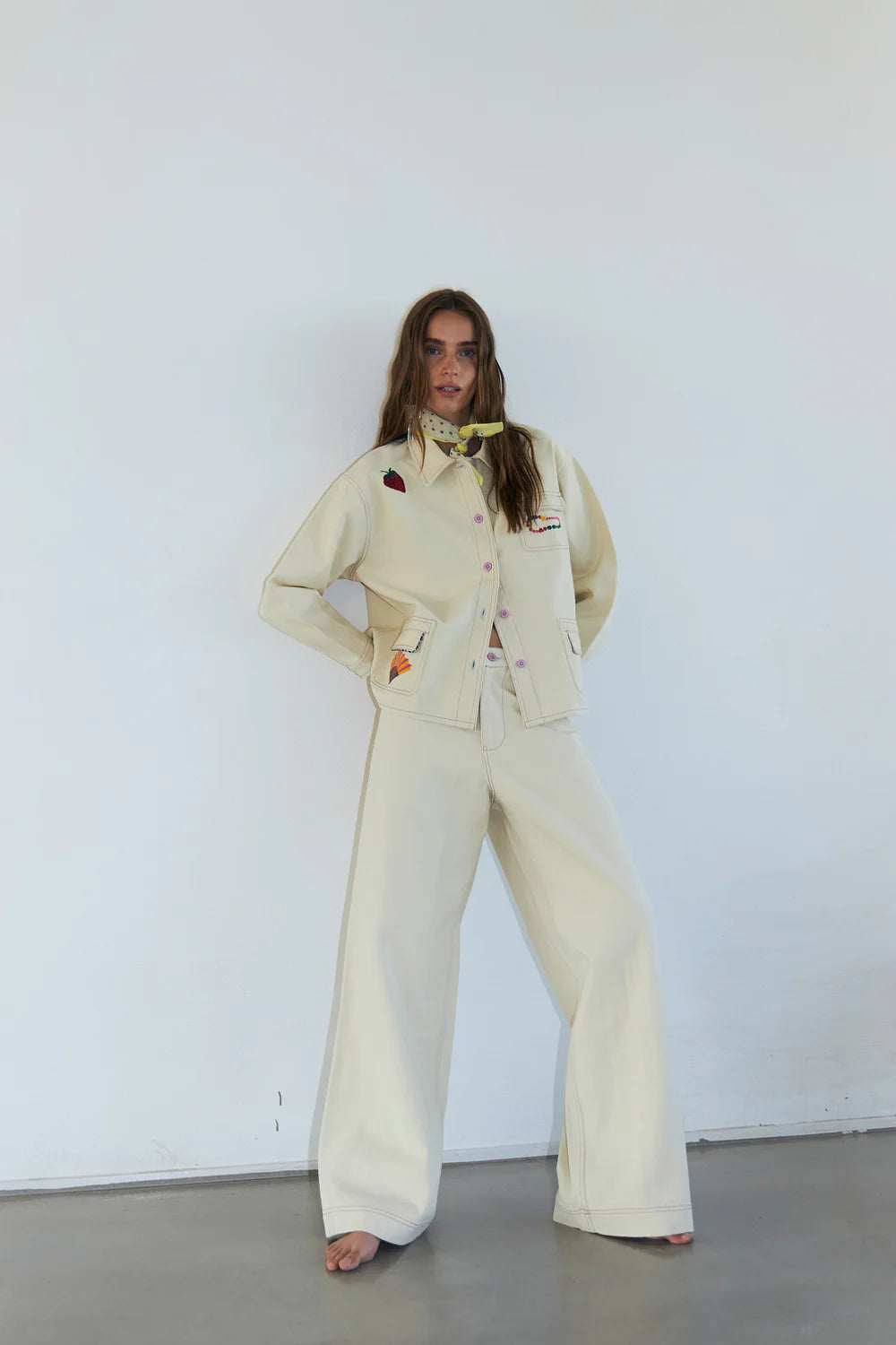 FLORIDALL Pants CREME