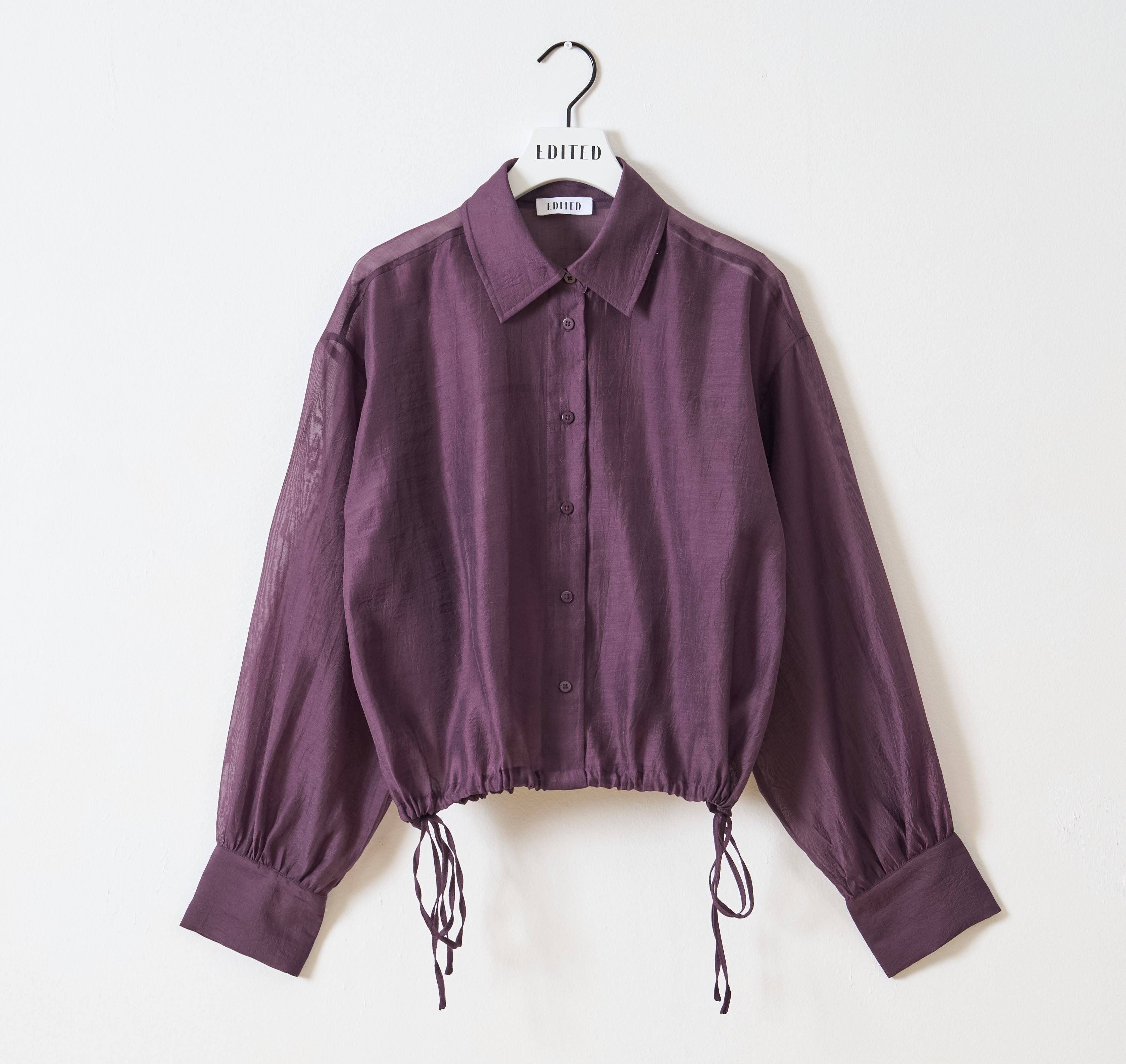 OTTILIA Blouse - Plum Perfect
