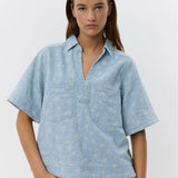 GIANNA Blouse Light blue