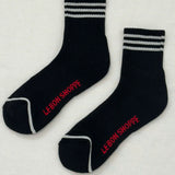 GIRLFRIEND Socks BLACK