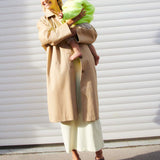 GOZZY Trenchcoat Sesam
