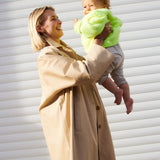 GOZZY Trenchcoat Sesam