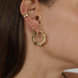 GOLDEN BROWN Earring GP