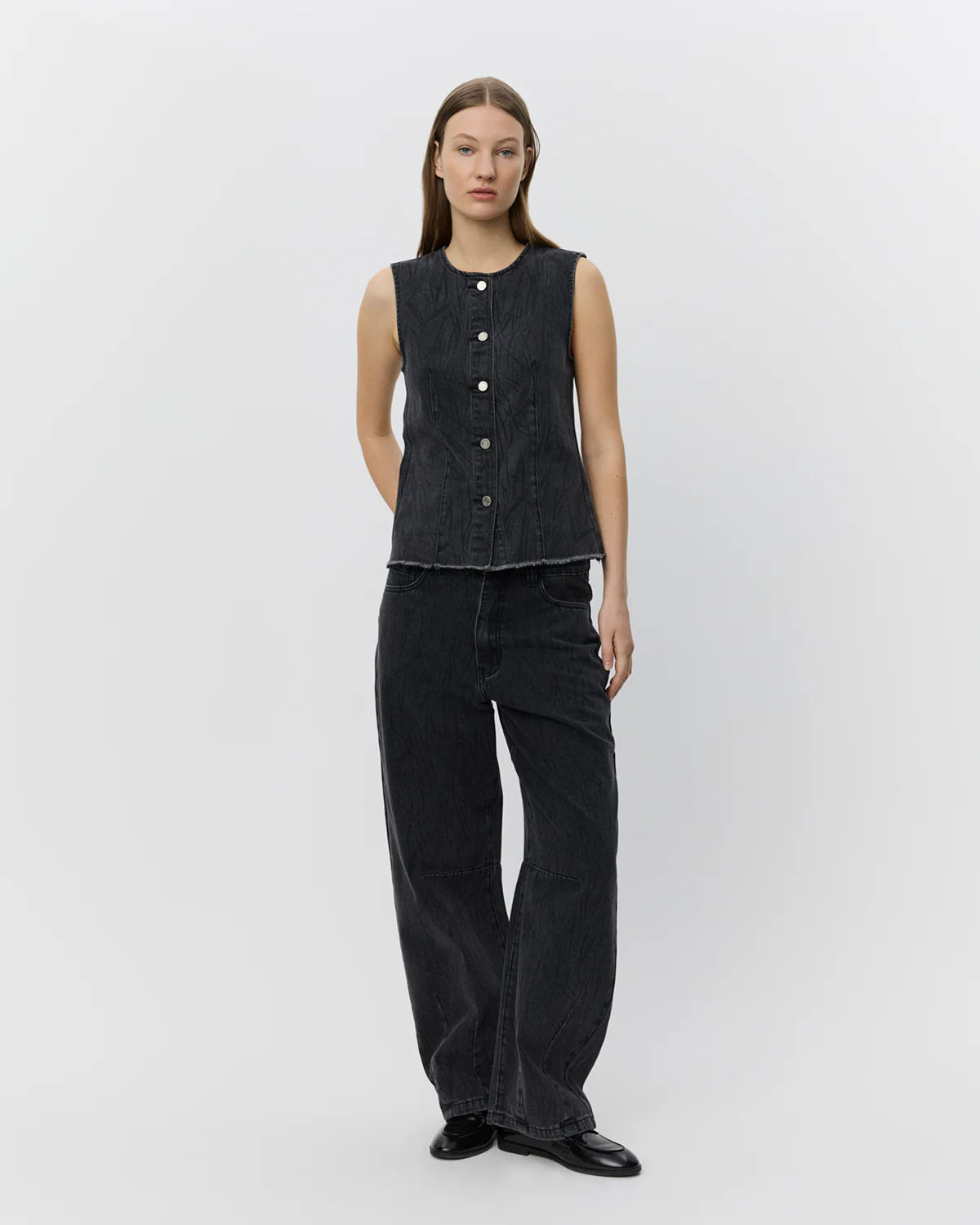 HAVANASW Jeans Washed Black