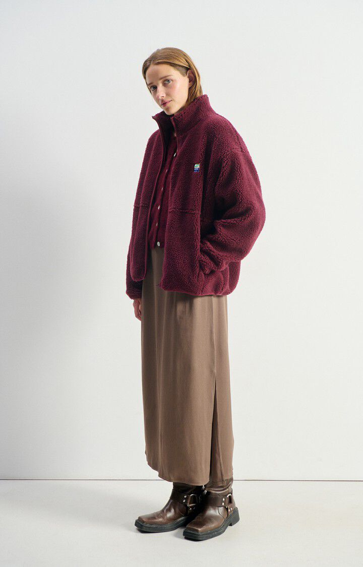 HOK16CH Teddy Vest - Bordeaux