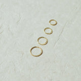 HIGHER LEVEL HAMMERED Earring GP