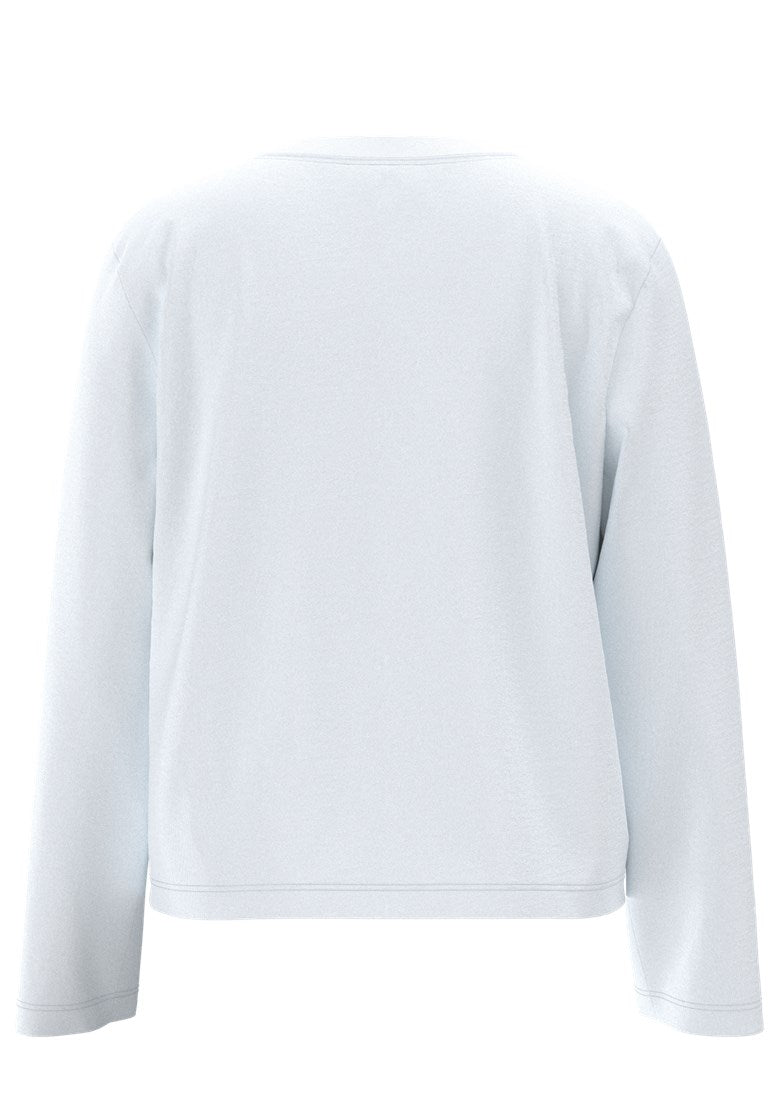 SLFESSENTIAL LS BOXY TEE