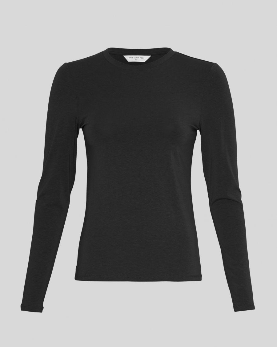 BETRINA O LS Top BLACK