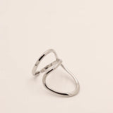 MILO ring ZILVER