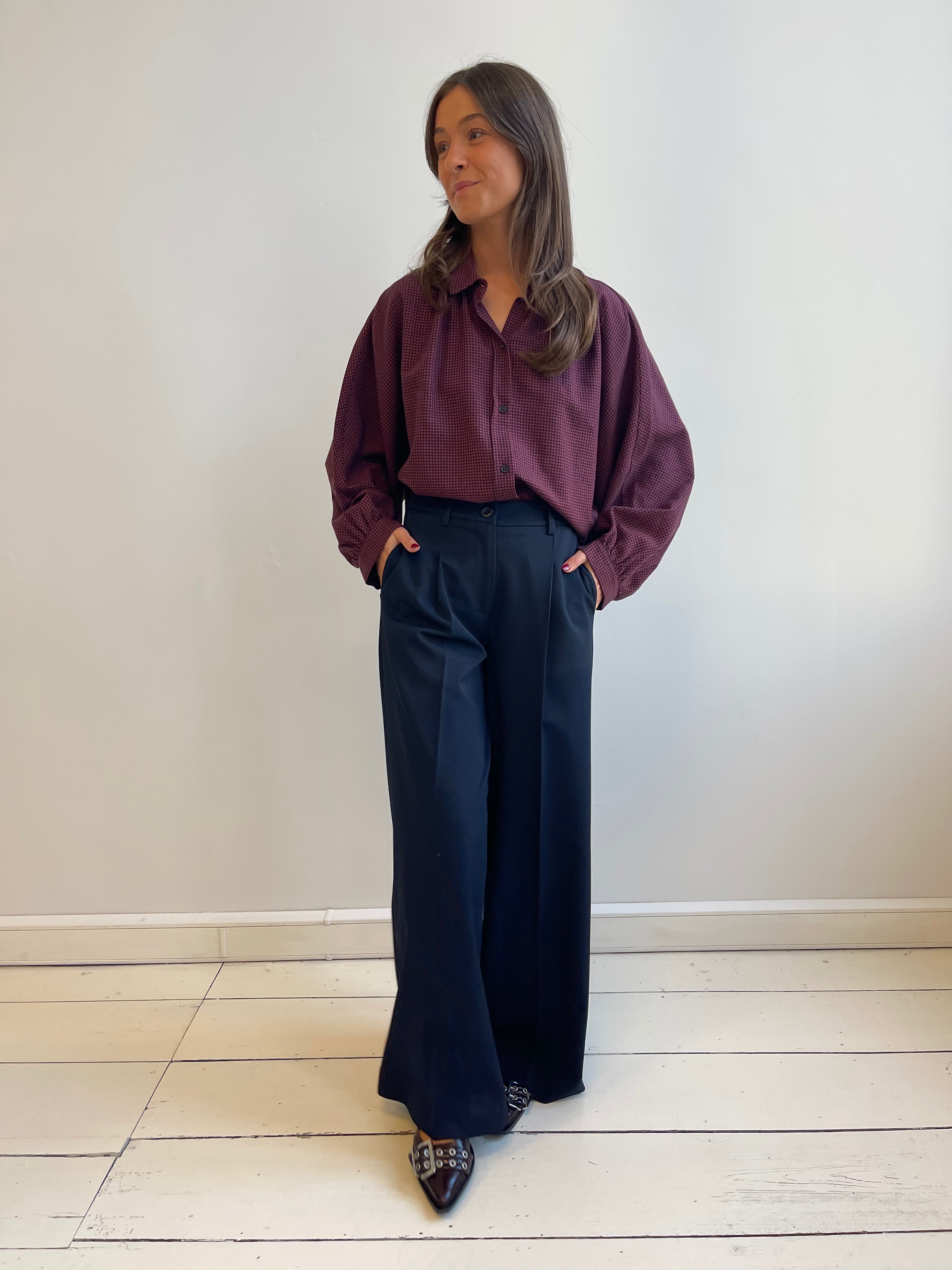 CAMILLE Pants  - Navy