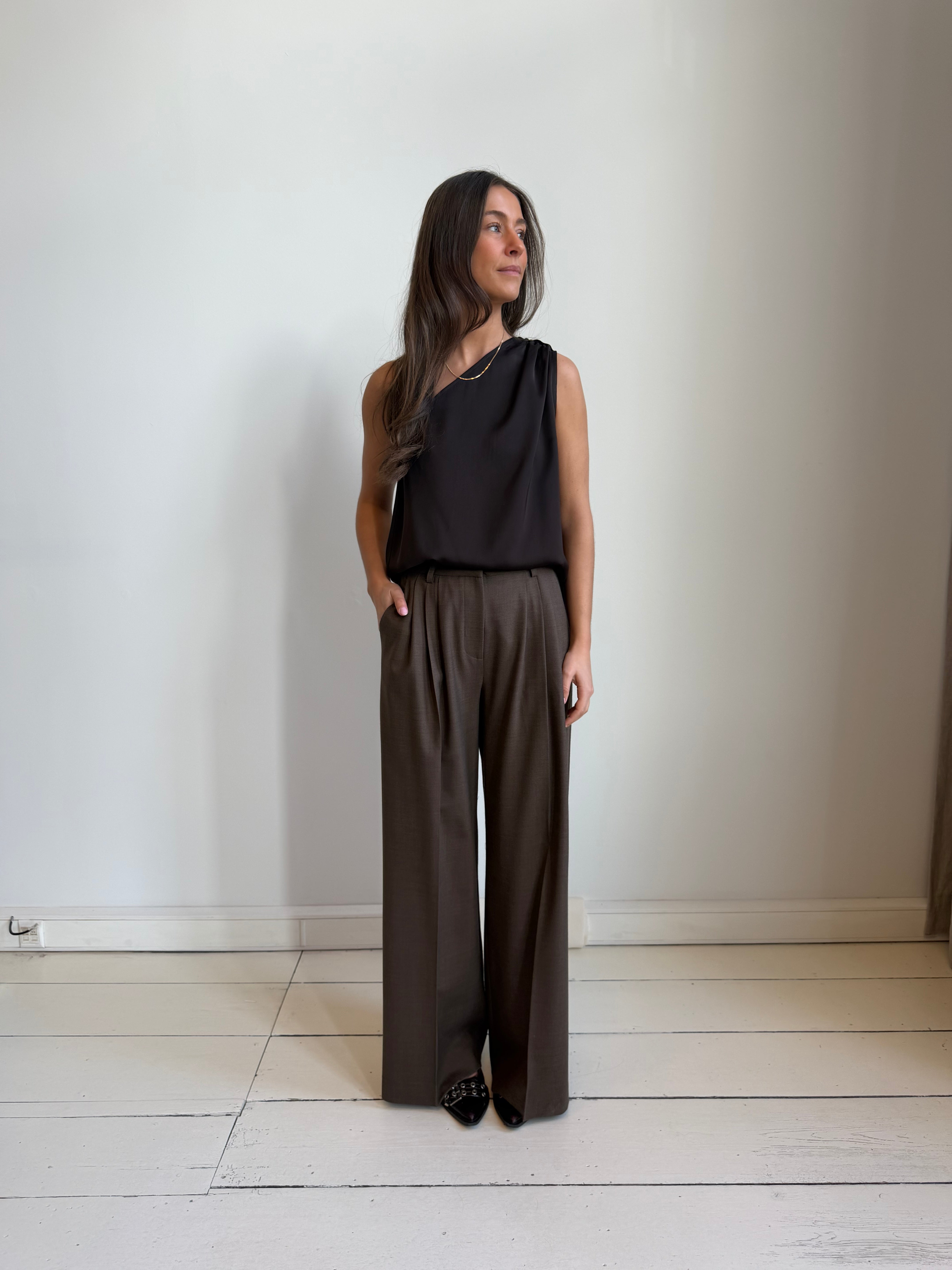 ALICE Top - Dark Brown