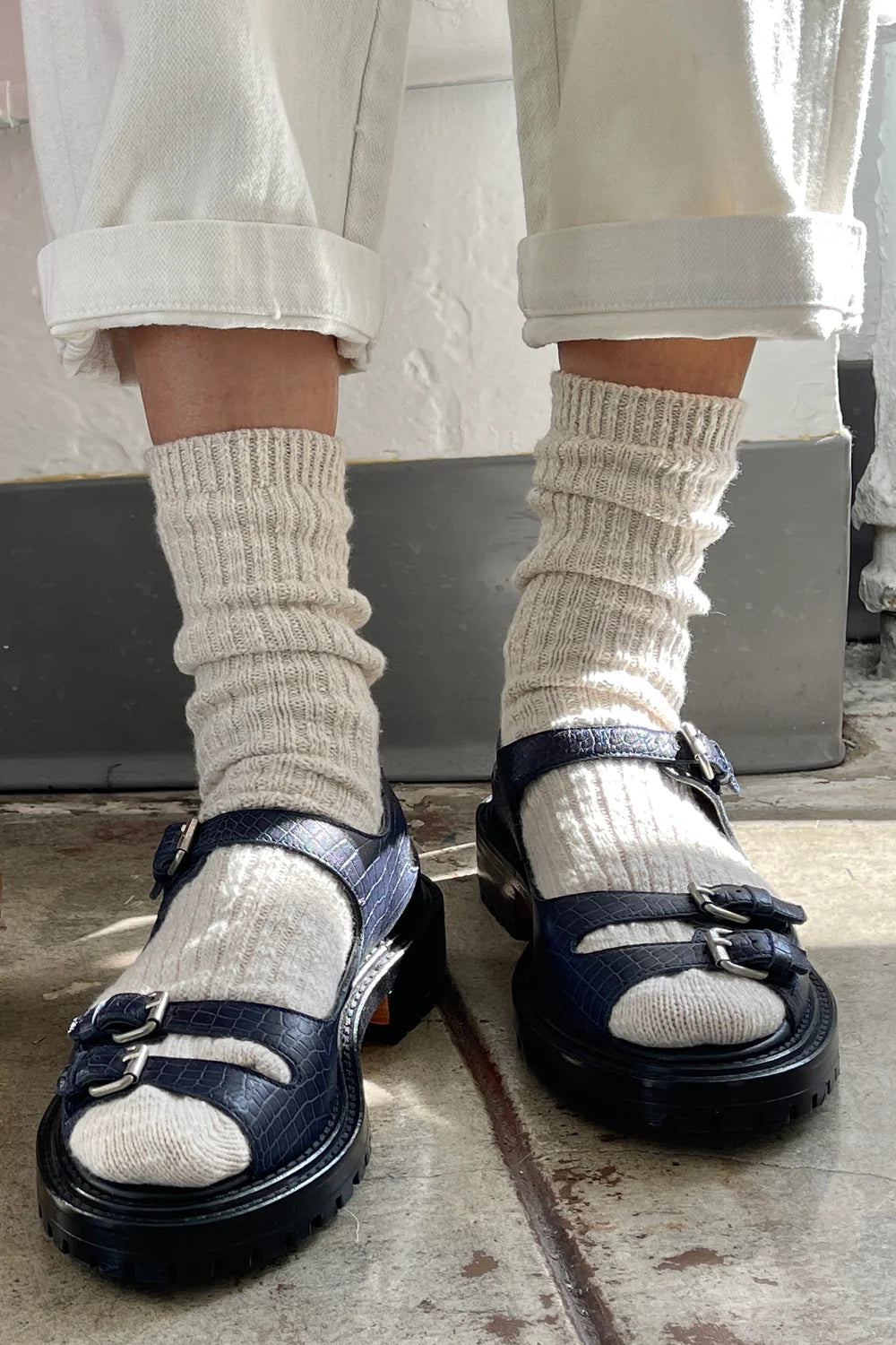 COTTAGE socks OATMEAL