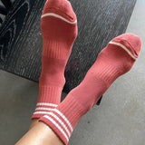 GIRLFRIEND Socks TERRACOTTA