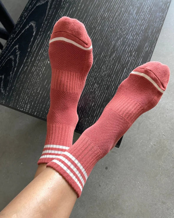 GIRLFRIEND Socks TERRACOTTA
