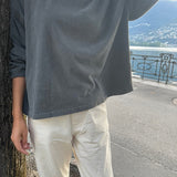 NATURELLE tee COAL