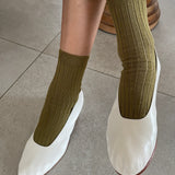 HER Socks mc cotton PESTO