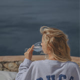 JOSEPH Sweater Grey/blue letters