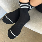 GIRLFRIEND Socks BLACK